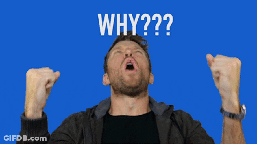 Upset Brett Eldredge Screaming Why GIF