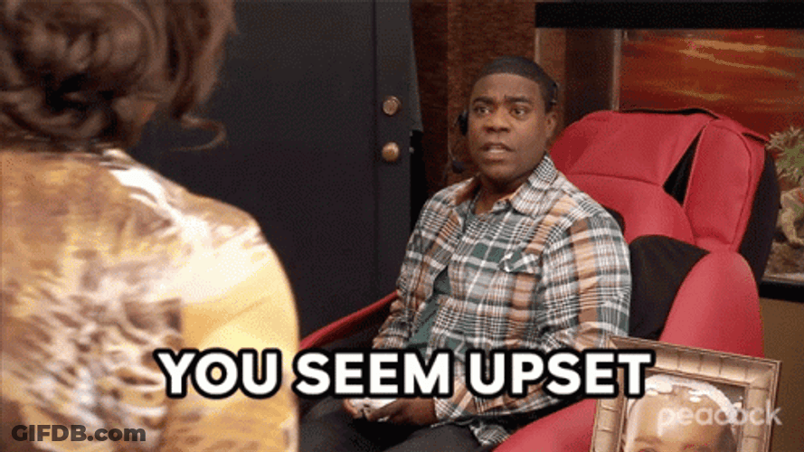 Upset GIF