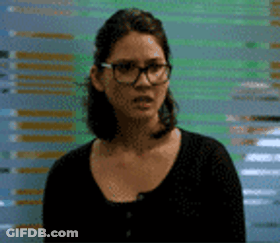 Upset Olivia Munn GIF