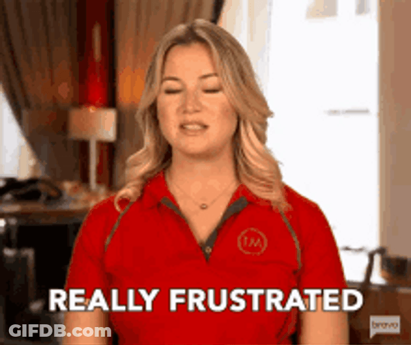 Upset Really Frustrating GIF