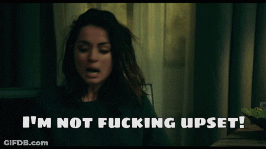 Upset GIF