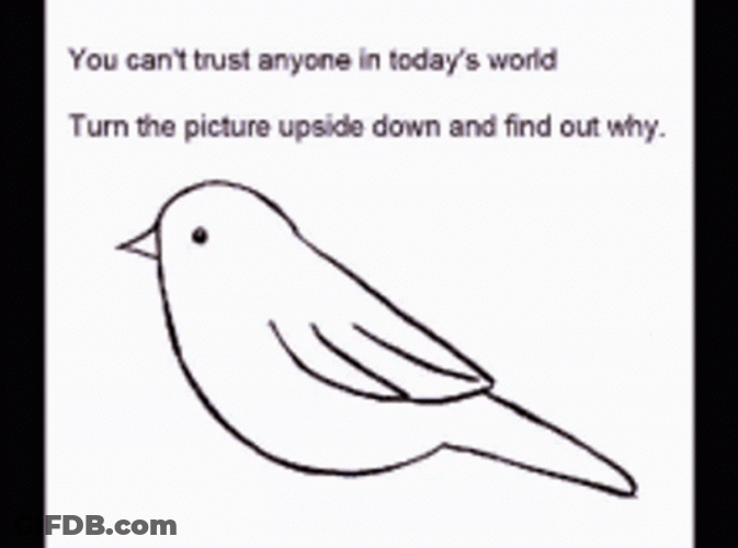 Upside Down Rick Roll Meme GIF