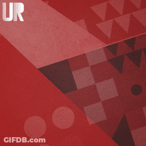 Ur Half Time On Red Background GIF