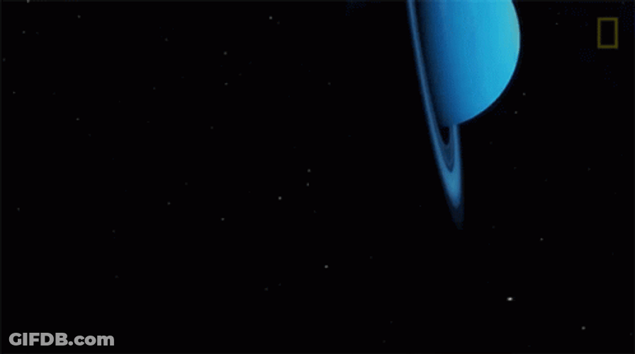 Uranus Planet Angle Space GIF