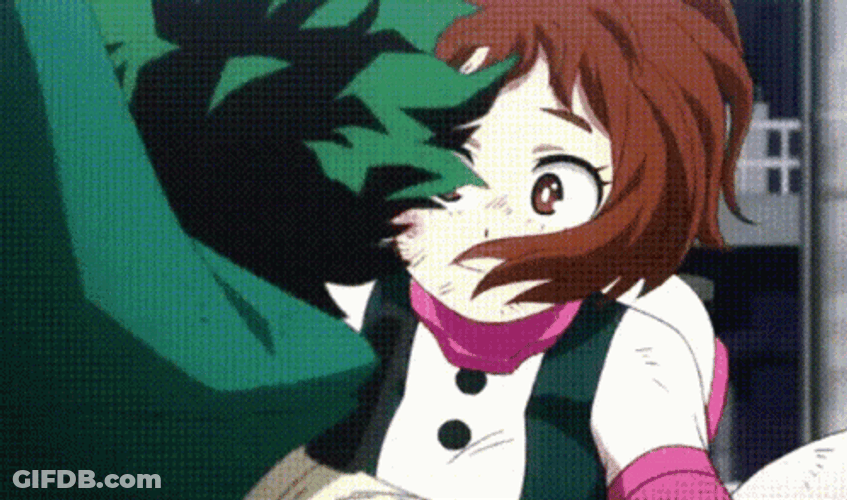 Uraraka Asking Are You Okay GIF