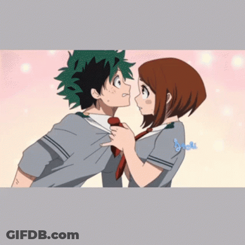 Uraraka Cute Compilation GIF