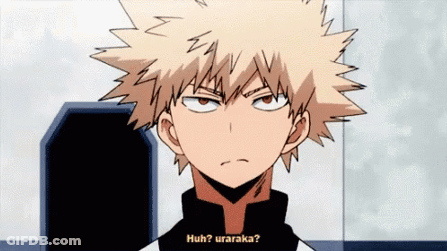 Uraraka Genuine Cheer GIF