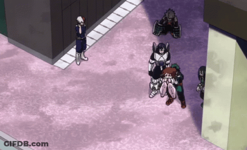 Uraraka Unforgettable Flying GIF