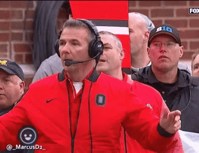 Urban Meyer Disappointed Saying No GIF