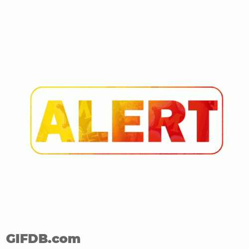 Urgent And Alert Logo Icon GIF