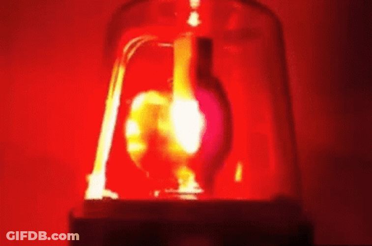 Urgent Emergency Siren On GIF