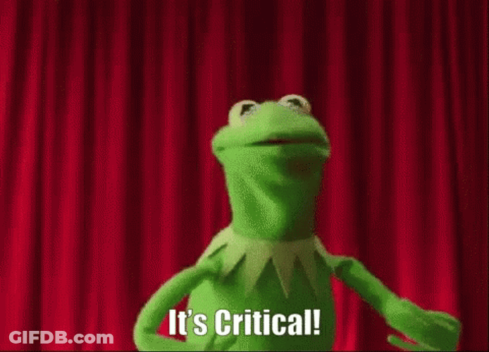 Urgent Kermit The Frog It's Critical GIF