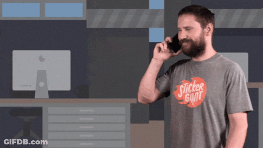 Urgent Message Please Holding On GIF