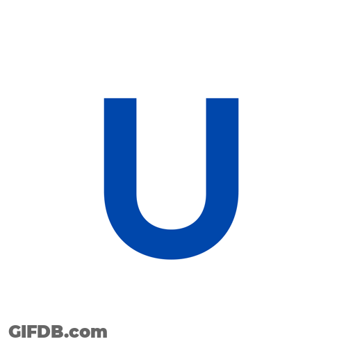 Urob My Logo With Red Heart GIF