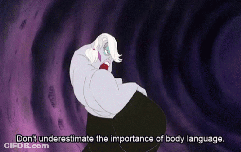 Ursula Showing Off Her Body GIF