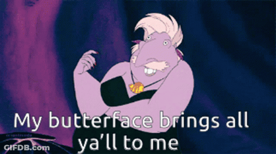 Ursula Unusual Butterface GIF