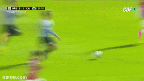 Uruguay Vs Chile Soccer Match GIF