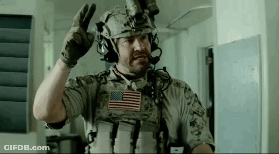 US Military On Action GIF