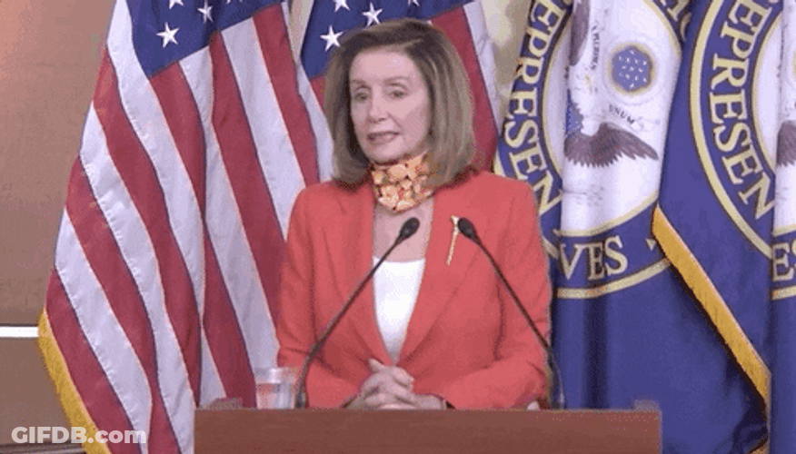US Representatives Nancy Pelosi Well It's No Surprise GIF