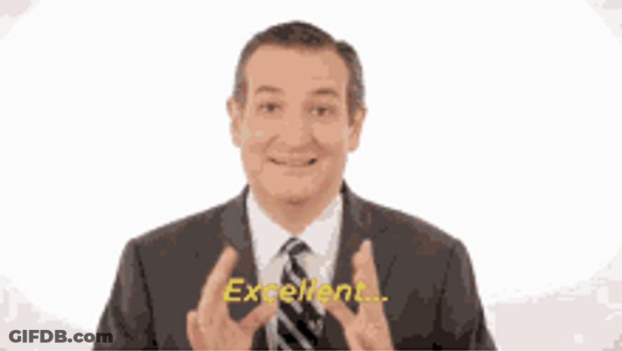 US Senator Ted Cruz Mr. Burns Excellent Gesture GIF