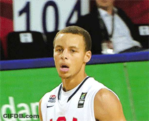 Usa Animated Steph Curry GIF
