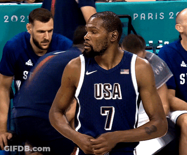 Usa Basketball Kevin Durant Ready GIF