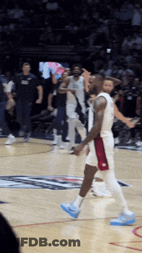 Usa Basketball Lebron Limbers Up GIF