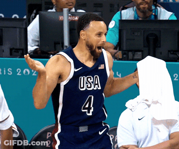 Usa Basketball Steph Curry Dance GIF