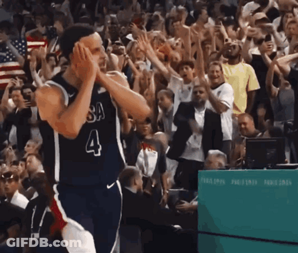 Usa Basketball Steph Curry Goodnight GIF
