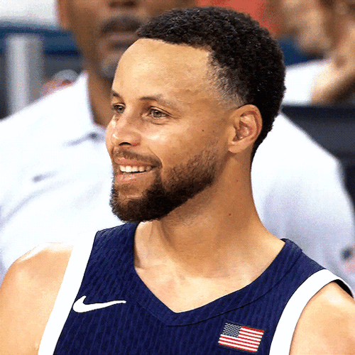 Usa Basketball Steph Curry Smile GIF