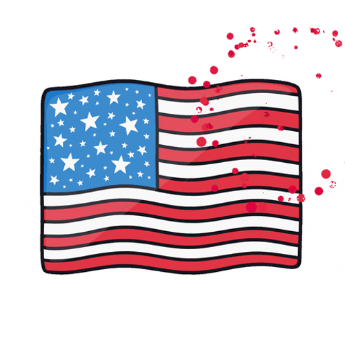 Usa Flag Celebrate United States GIF