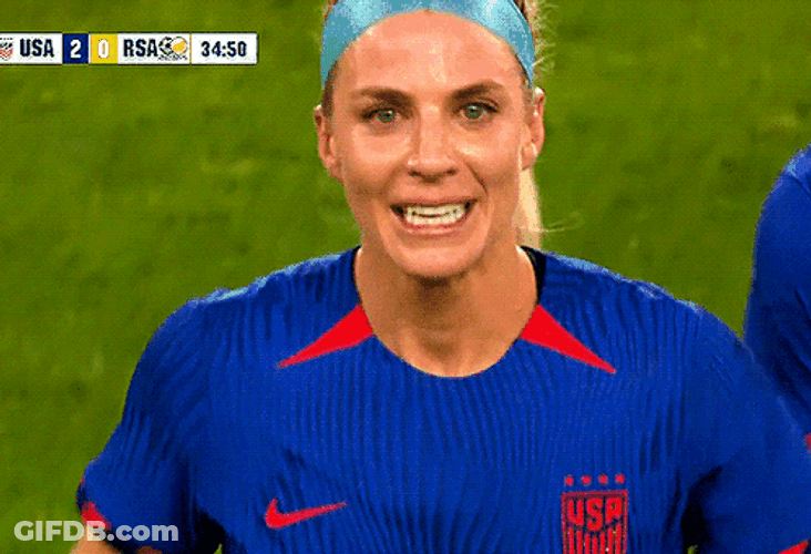 Usa Soccer Julie Ertz Thanking The Crowd GIF