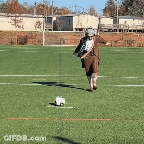 Usa Soccer Kick Gone Wrong GIF