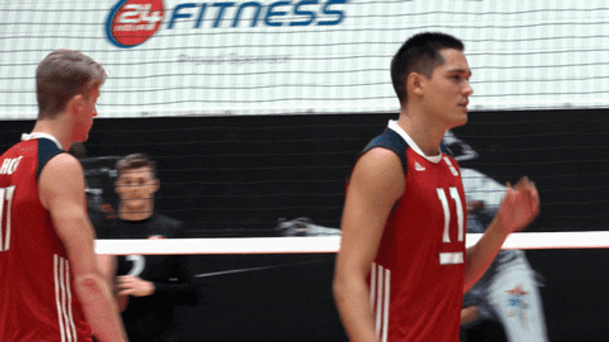 Usa Volleyball Amber Mayhaus GIF