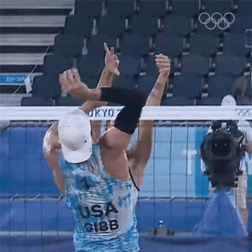 Usa Volleyball Gibb Blocked GIF