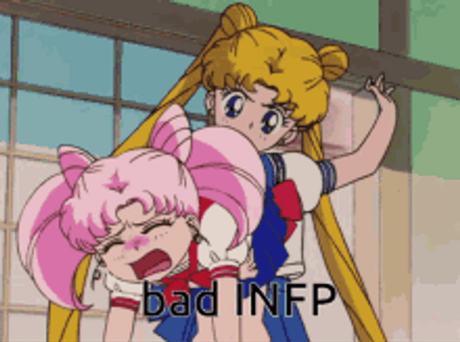 Usagi Spanking Chibiusa Sailor Moon GIF
