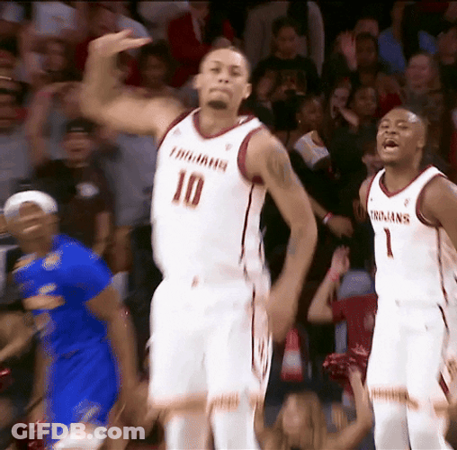 Usc Player Shouting With His Teammate GIF