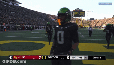 USC Vs Oregon Football Game GIF