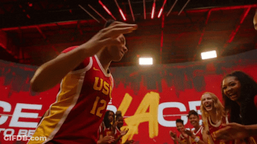 Usc Woman HandShake With Her Teammate GIF