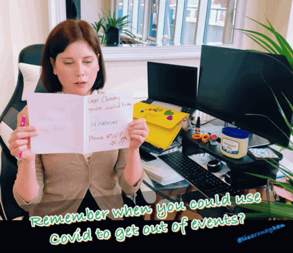 Use Covid To Get Out Event Meme GIF