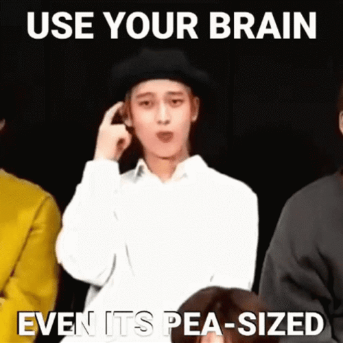 Use Your Brain Meme GIF