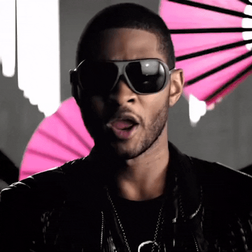 Usher Performing With Shades GIF
