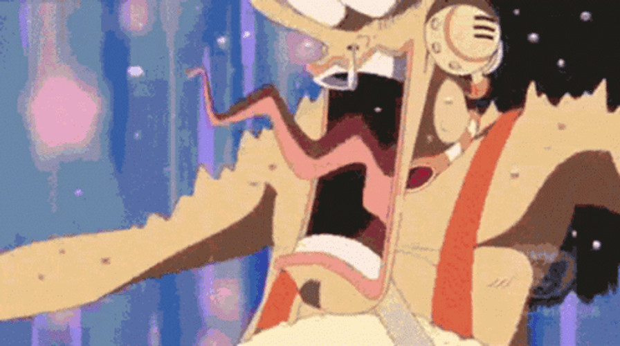 Usopp Screaming Loud GIF