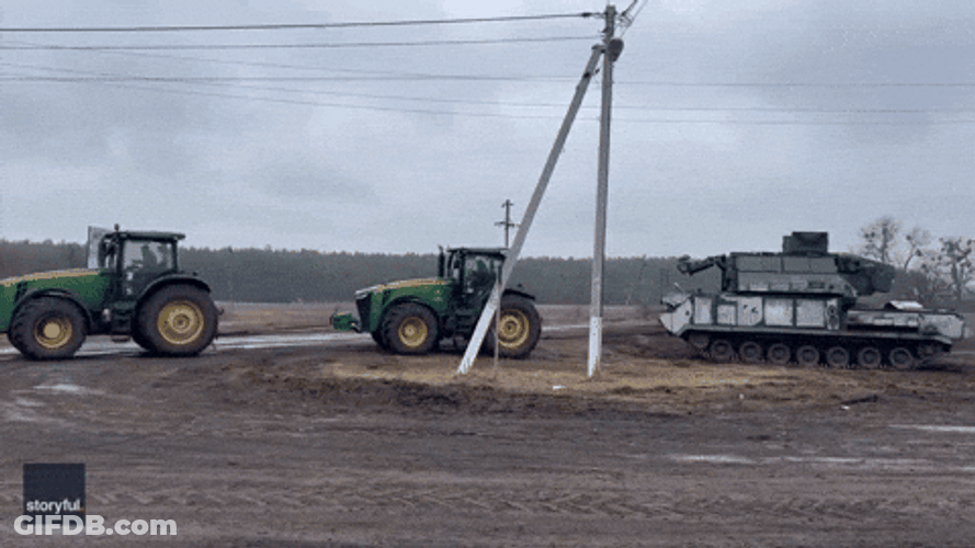 Ussr Military Vehicles Parading GIF