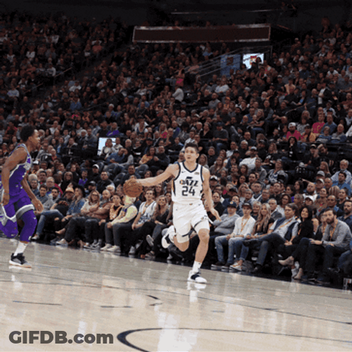 Utah Jazz Amazing Lay Up GIF