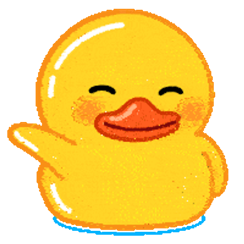 Utya Utya Duck Sticker GIF