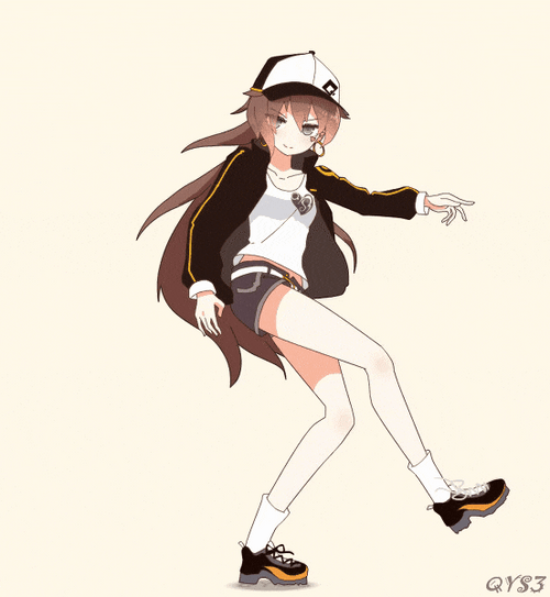 Uwu Anime Girl Dance GIF