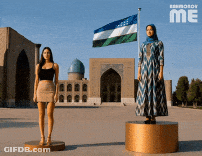 Uzbekistan Uzbek Libosi GIF