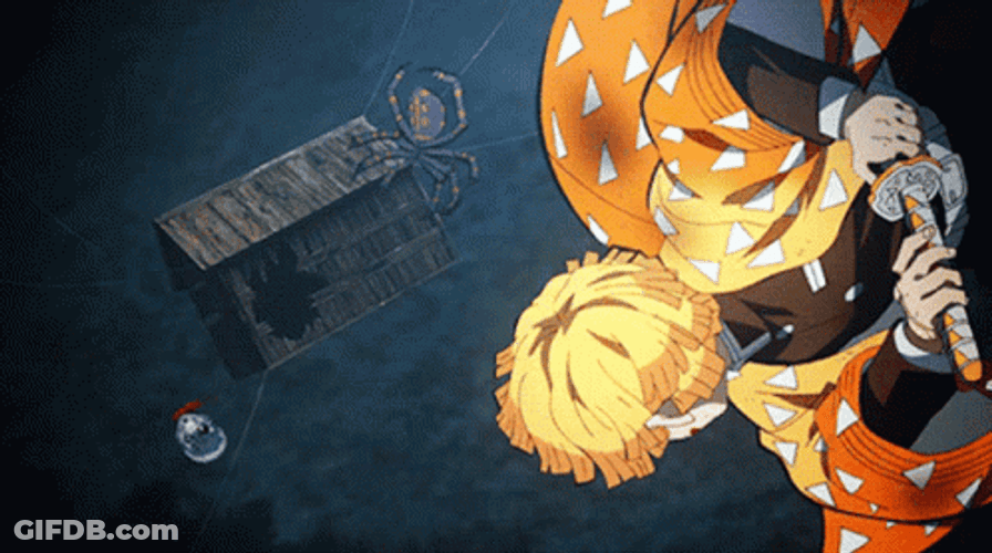 Uzui Vs Gyutaro Zenitsu Agatsuma GIF