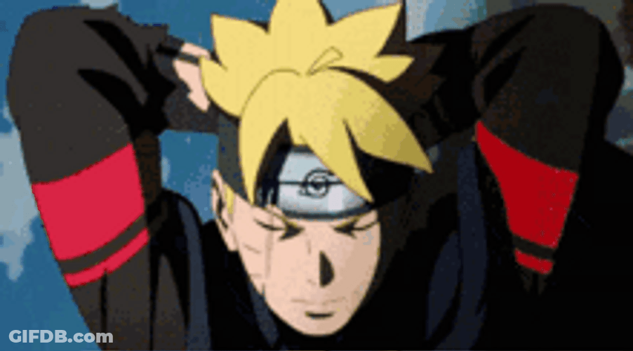Uzumaki Boruto Kusanagi Anime Sword GIF